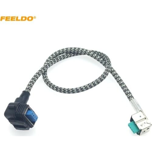 FEELDO 1PC Car HID Xenon Bulb Ballast High Voltage Wire Harness for D1S D1 D3 D3S Xenon Headlight Relay Cable Adapter #CA5988