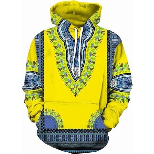 African Dashiki Print Hoodie Sweatshirt Men Women 2021 Fashion 3D Harajuku Hoodies Men Hip Hop Streetwear Hooded Sweatshirts 5XL