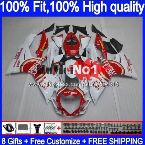 Injection For SUZUKI K11 GSXR 750 600 2011 2012 2013 2014 2015 2016 18MC.76 GSXR600 GSXR750 11 12 13 14 15 Fairing Lucky red