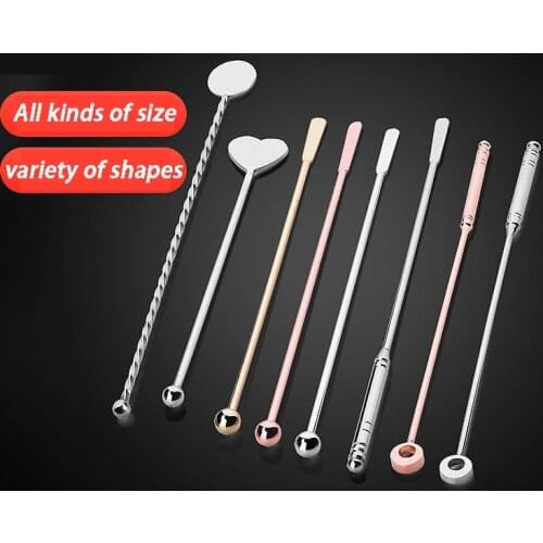 304 stainless steel mixer cocktail set bar milk tea pick bar mixer coffee bar decoration bar