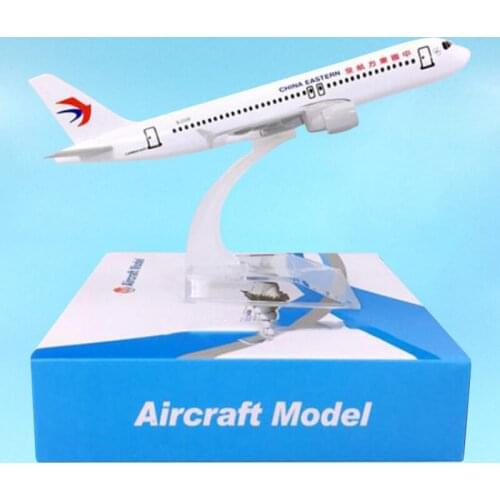 1:400 Airbus A320-200 Model China Eastern Airline Alloy Aircraft Plane Airliner Display Model Toy Collection Gifts Souvenir Show