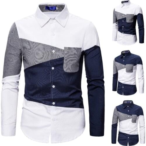 2021 Spring & Autumn New Arrival Mens Gradient Stripe Print Long Sleeve Shirt Mens Slim British Wind Shirt Free Shipping