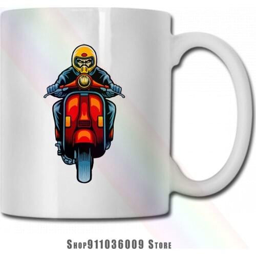 Scooter Rider mug cup tazas