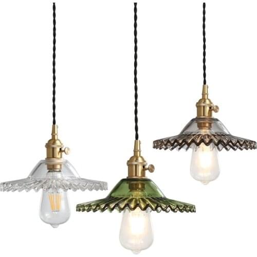 Nordic Led Pendant Light Creative Personality Modern Glass Ball Pendant Lamps Bar Bedroom Bedside Living Room Glass Hanging Lamp