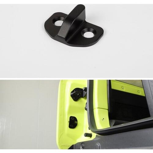 New Car Accessories For Suzuki Jimny 2019 Up Rear Trunk Tail Gate Limiter Aluminum Alloy Styling Molding
