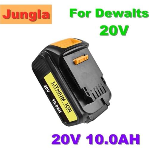 Original 20V 10.0Ah DCB200 Replacement Li-ion Battery for DeWalt MAX XR power tool 20V 10000mAh lithium Batteries