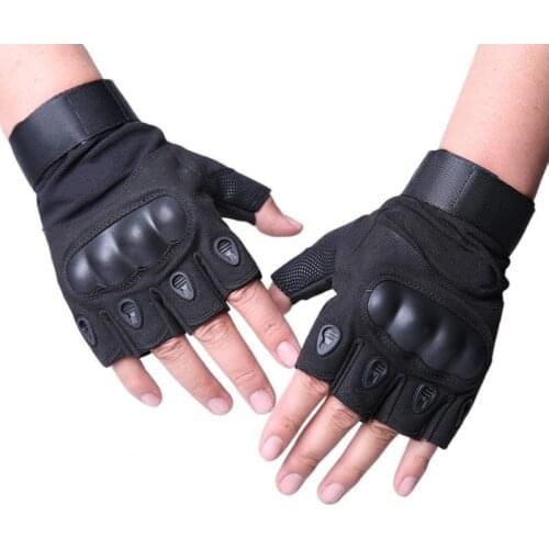 Special Forces Half Fingers Gloves Outdoor Sports Tactics Training Skid Resistant and Wear Resistant Fitness Cycling