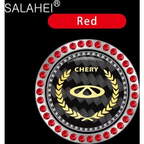 For Chery Tiggo Fulwin A1 A3 QQ E3 E5 G5 V5/EMGRAND EC7 EC7-RV EC8 Car One-button Start Refit Ignition Switch Button Frame Decal