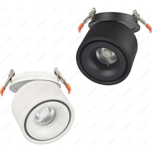 Dimmable 5W/7W/10W/12W LED Ceiling Down Light Picture Spot Lamp Fixture Rotatable Flush Mounted Living Room Bedroom