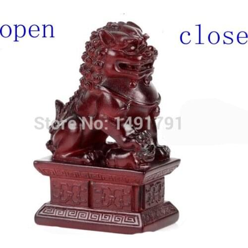Escape room one lions password props real life room escape mysterious door game Rotate the one lion password open the lock