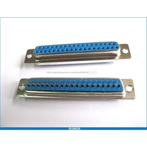 10 Pcs D Sub 37 Pin Female Solder Connector New