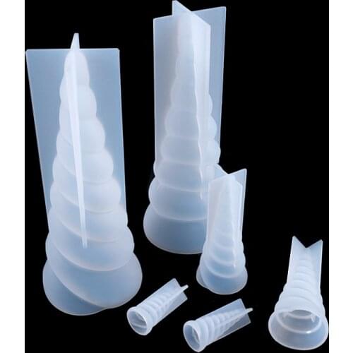 3D Unicorns Horn Silicone Mold Silicon Resin Mold Fondant Cake Decorating Tools