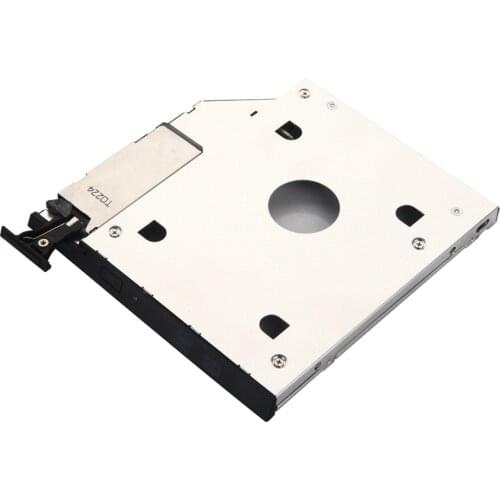 With Original Ejector 2nd Hard Drive HDD SSD Optical Caddy for Dell Latitude E6400 E6500 E6410 E6510 Precision M2400 M4400 M4500