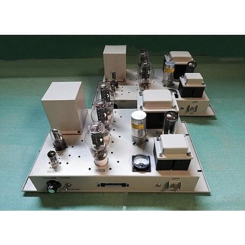 American West Electric three-tube parallel 300B single-ended class A amplifier, power: 24W+24W, bandwidth: 30HZ--28kHZ (-1.5db)