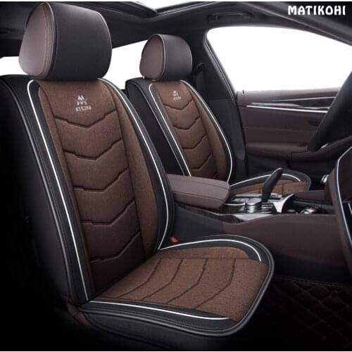 MATIKOHI flax car seat covers for infiniti fx fx35 fx37 g25 g35 q50 q60 qx50 q70L qx56 qx60 qx70 qx80 jx35 ESQ seat cover cars