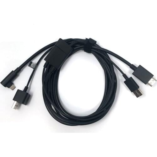 For Wacom One DTC133 X Type ACK44506Z Hybrid 3 in 1 Cable