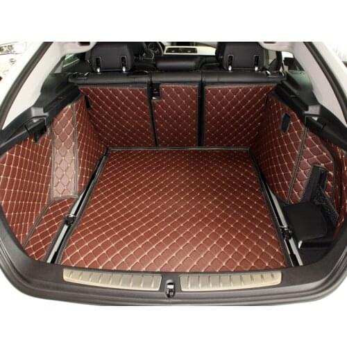 Good quality! Special trunk cargo mats for BMW 3 Series GT F34 320i 328i 330i 335i 2017-2012 durable boot carpets,Free shipping