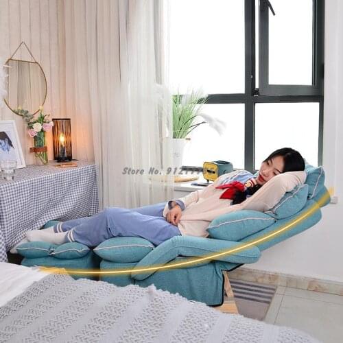 Lazy computer chair home reclining leisure sofa chair office backrest comfortable sedentary boss chair anchor seat