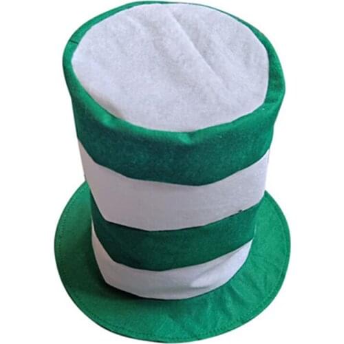 Irish Party Top Hat Saint Patricks Day Headdress Magic Cap Costume Accessory Photo Props home decor wedding birthday