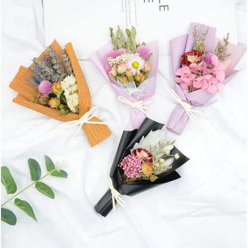 Mini Gypsophila Real Natural Dried Flower Bouquet Dry Flowers for Wedding Party Souvenir Gift Photography Photo Backdrop Decor