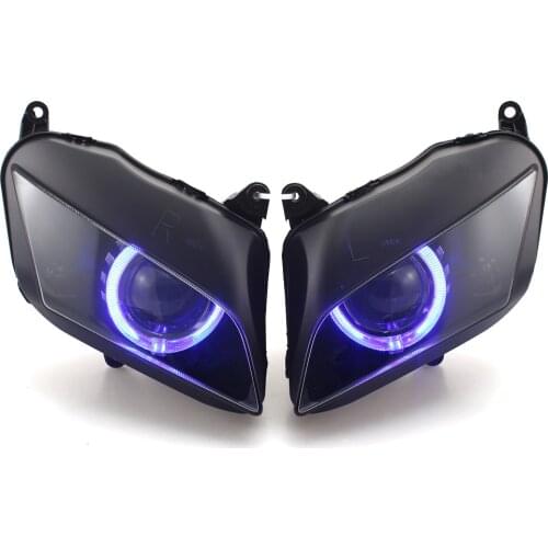 Motorcycle Custom Headlight HID Projector Assembled Head Lamp Fit For Honda CBR600RR CBR600 RR 2007 2008 2009 2010 2011 2012