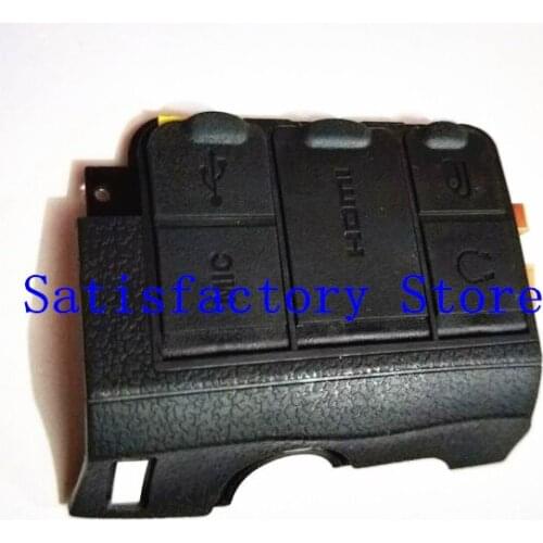 New Side USB HDMI MIC and GPS Chamber Lid decorate rubber assembly repair parts for Nikon D7100 SLR