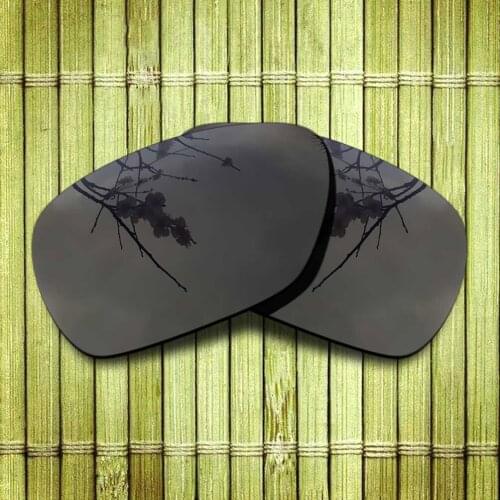 Polarized Replacement Lense For-Oakley Inmate Sunglasses Frame True Color Mirrored Coating - Black Options