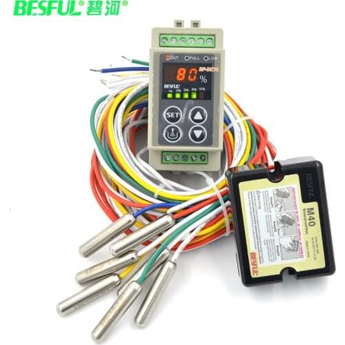 Bihe BF-DKT4 Adjustable Digital Display Level Controller Water Level Switc Automatic Water Tank Control Instrument