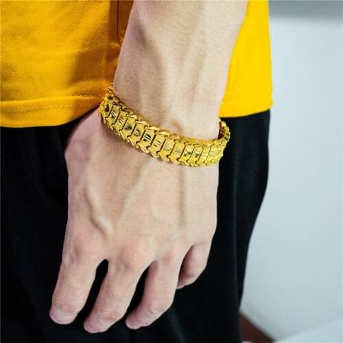 Ruiyi Gold Bracelets For Men