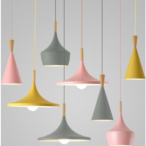 Nordic Pendant Light music instrument lamp Restaurant Bar Kitchen Dining Table Lighting E27 Suspension Drop Light fixtures