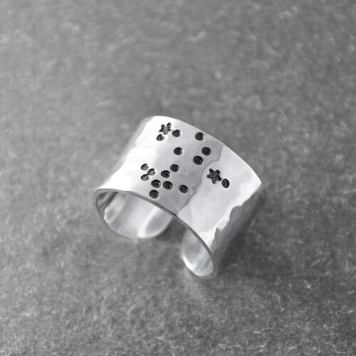 Sagittarius Zodiac Constellation Ring, Sagittarius ring, Sagittarius birthday gift, Horoscope Ring, Astrology Jewelry