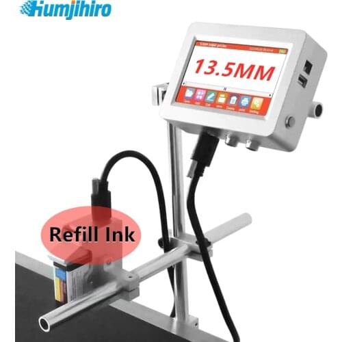 13.5MM Refill Ink Online Inkjet Printer Assembly Line Split-Type 800DPI Thermal Inkjet Printer for Bottle Date Barcode QR Code