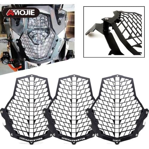 Motorcycle Accessories Vintage Headlight Protector Retro Grill Light Lamp Cover 1290 Super Adventure 1050 1090 1190 Adventure