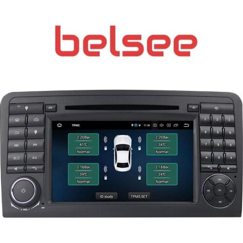 Belsee Android 8.0 PX5 4GB Radio Stereo GPS Autoradio DVD Player for Mercedes Benz M-Class W164 ML350 ML500 GL-Class X164 GL320
