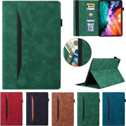 Tablet Cover For Coque iPad Pro 12.9 2021 Case 5th 4th Gen Fashion Leather Wallet Cover For Funda iPad Pro 12 9 Case 2021 2020