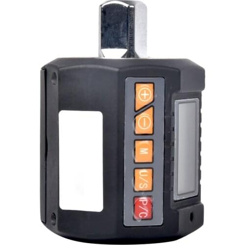 Digital Torque Adapter Electronic Torque Meter with LCD Display Measure Torque in Nm/Kg-Cm/Ft-Lb Torque Wrench Range 20-200Nm
