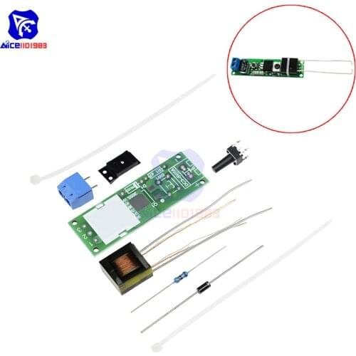 Diymore HV-1 High Voltage Igniter Kit Arc Ignition Parts DIY Kit Arc Generator Arc Cigarette Igniter Lighter Module DC 3 -5V 3A