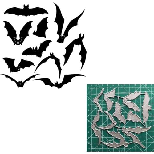 Halloween Metal Cutting Dies Cutter Stencils Scrapbooking Decorative Embossing Photo Album Decor Card Making DIY Crafts