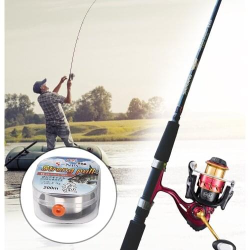 Wear-resistant Fishing Line Monofilament Nylon Strong Rope Cord for Saltwater Carp Fishing 1.0/1.2/1.5/2.0 Line Diameter