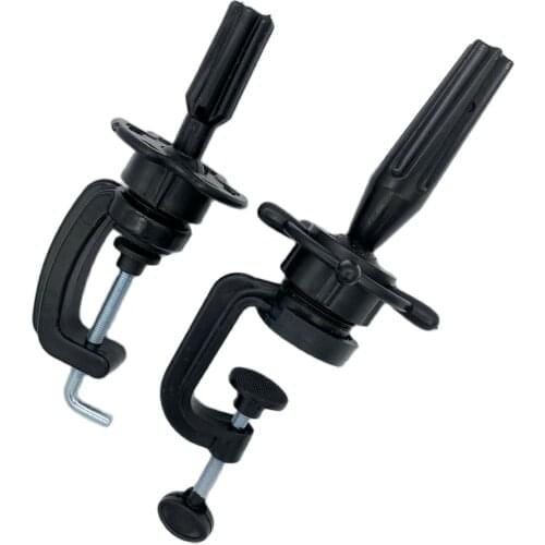 Mini Wig Head Stand Table Clamp Training Mannequin wig Head Holder Adjustable Plastic Material Hair Accessory Tools