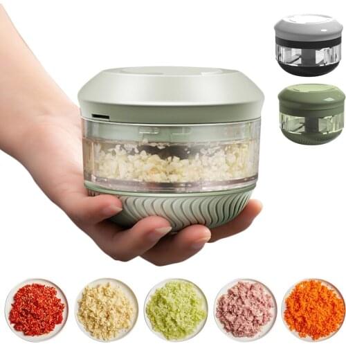 Mini Manual Food Chopper Kitchen Tool Hand Held Food Dicers for Chopping Vegetables Fruits Onions Garlics Salad Coleslaw Puree