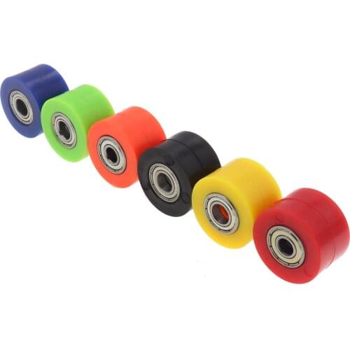 8/10MM Guide Sprockets Bearing Roller Pulley Wheel Tensioner Guide for Dirt Pit Bike Motorcycle Drive Chain