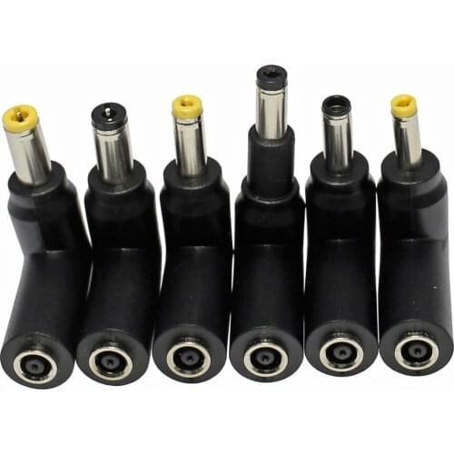 New DC4.5x3.0mm female to DC 5.5x2.5/4.8x1.7/4.0x1.7mm computer adapter 19.5V power adapter conversion is suitable for Dell HP