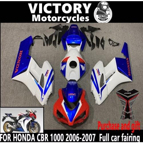 FOR Honda CBR1000RR 2006 2007 Motorcycle Fairing Advanced Custom Paint Finish Can Provide Picture Customization Resin