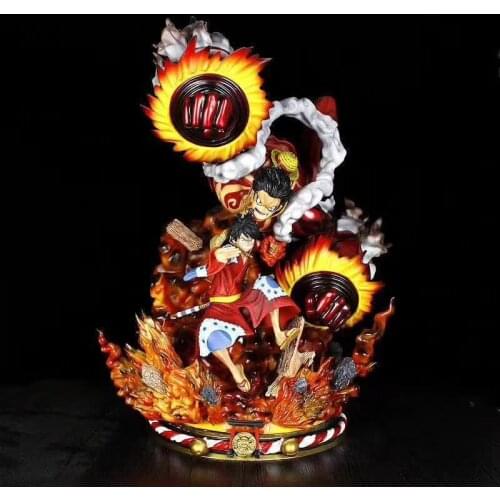 One Piece Figure GK Gear fourth Monkey D. Luffy PVC Model Anime Collection Toy 52cm Over Size action figure children gifts