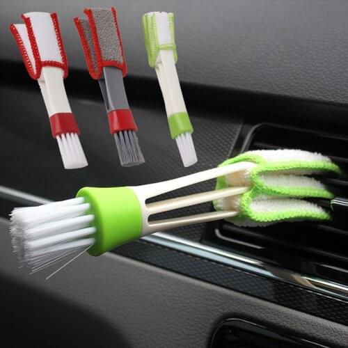 Car Conditioner Vent Slit Paint Cleaner Spot Rust Tar Spot Remover Blinds Dusting Brush Keyboard Cleaning Car Cleaning Brush