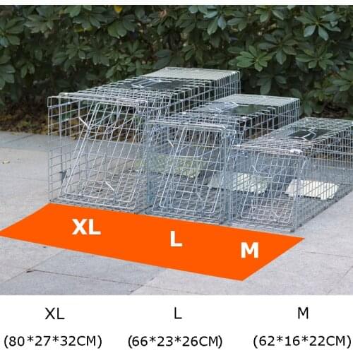 Super Large Catching Mice Mouse Traps Bait Snap Rodent Catcher Foldable Reusable Mice mousetrap Hunt Weasel Wild Cat Rat Cage