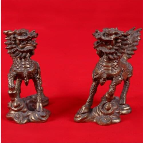 Ride commercial lucky pure copper decoration