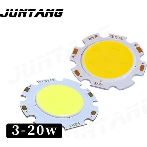 10pcs high-power COB integrated light source light-emitting surface 20MM diameter 28MM bulb downlight LED light ceiling light