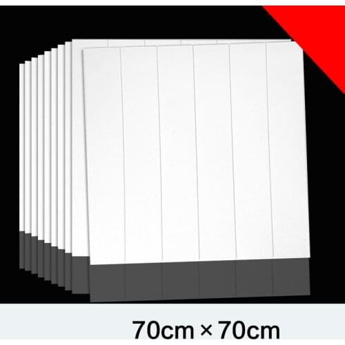 77*70cm 3D Wall Stickers Wallpaper Decor Foam Waterproof Wood grain wall sticker For Kids Living Room DIY Background